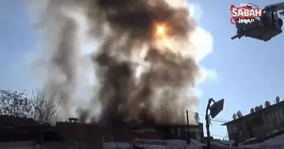 İzmir’de bit pazarında yangın paniği | Video