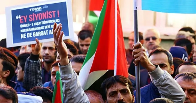 Trump’ın Kudüs kararı Osmaniye’de protesto edildi