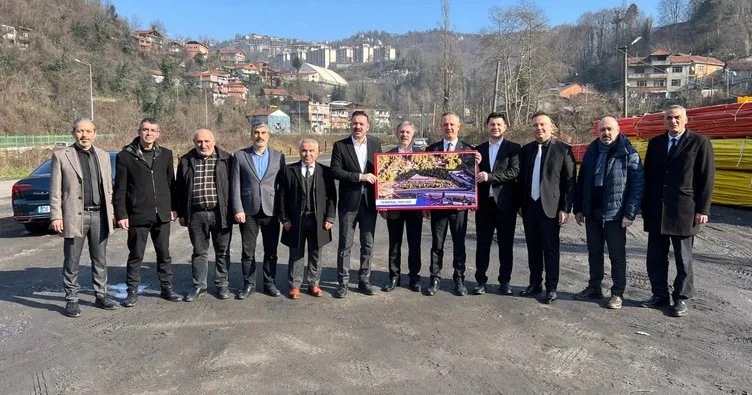 Alan terminal projesini yerinde tanıttı