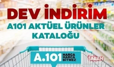 A101 aktüel ürünler kataloğu yayınlandı... 11 Haziran Perşembe A101 Aktüel ürünler listesi ile indirimli alışverişler