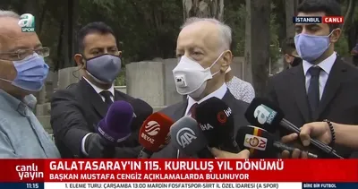 Galatasaray Başkanı Mustafa Cengiz: Camia olarak devletimizin yanındayız