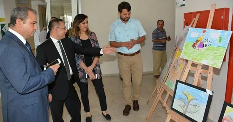 Osmaniye’de Can Dostlarım resim sergisi açıldı