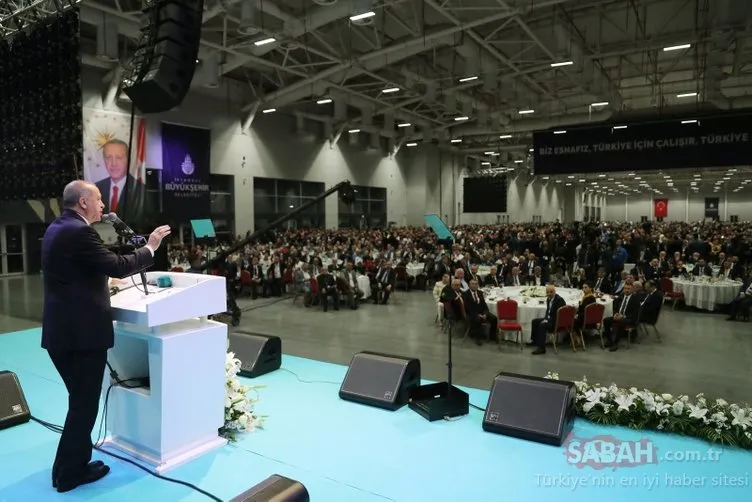 İstanbul’da esnaf ve sanatkarlarla iftar programında konuşan Başkan Erdoğan müjdeler verdi