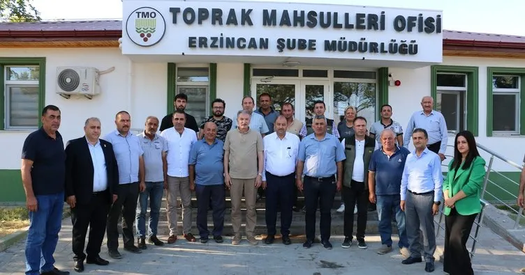 TMO Genel Müdürü Ahmet Güldal Erzincan’a geldi