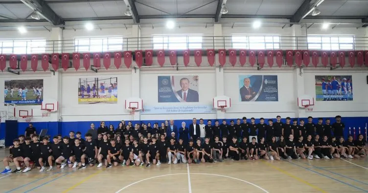 Başkan Yıldırım’dan Spor Lisesi’ne hazırlanan öğrencilere moral ziyareti