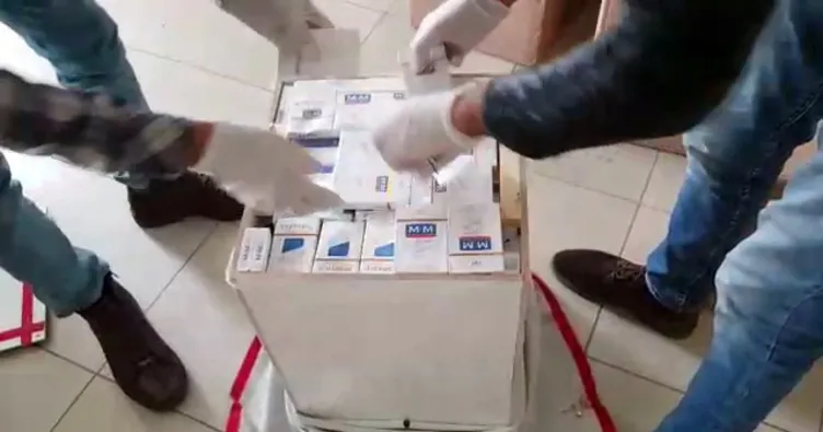 Jandarma’dan kaçak sigara operasyonu
