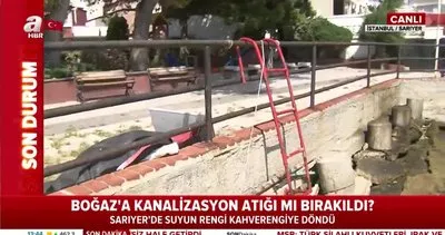 Mahalle sakinleri isyan etti! İstanbul Boğazı’na kanalizasyon atığı bırakılıyor | Video