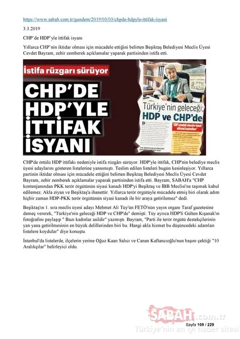 İşte CHP, Saadet Partisi ve İYİ Parti'nin PKK ile bağlantılı adayları!