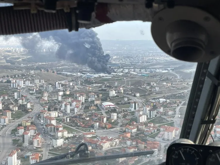Ankara’daki yangını Türk Hava Kurumu’nun uçakları söndürdü: 3 sorti 15 ton su işi bitirdi