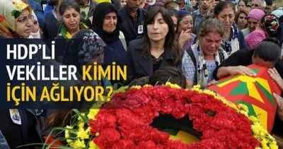 HDP’liler PKK’lının cenaze namazında!