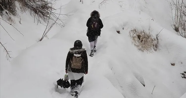 Bir ilde eğitime kar engeli! Okullar tatil edildi
