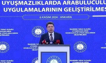 Bakan Tunç: Arabuluculuğa önem vermeye devam edeceğiz #ankara