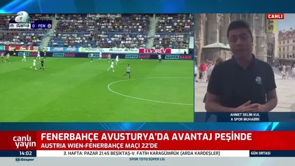 Austria Wien - Fenerbahçe maçı CANLI YAYIN izle! Austria Wien - Fenerbahçe maçı CANLI LİNK | Video