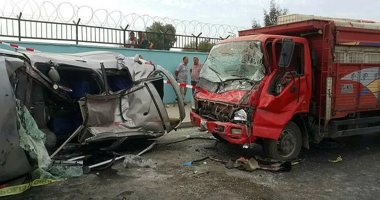 Mersin’de kaza: 1 ölü 1 yaralı