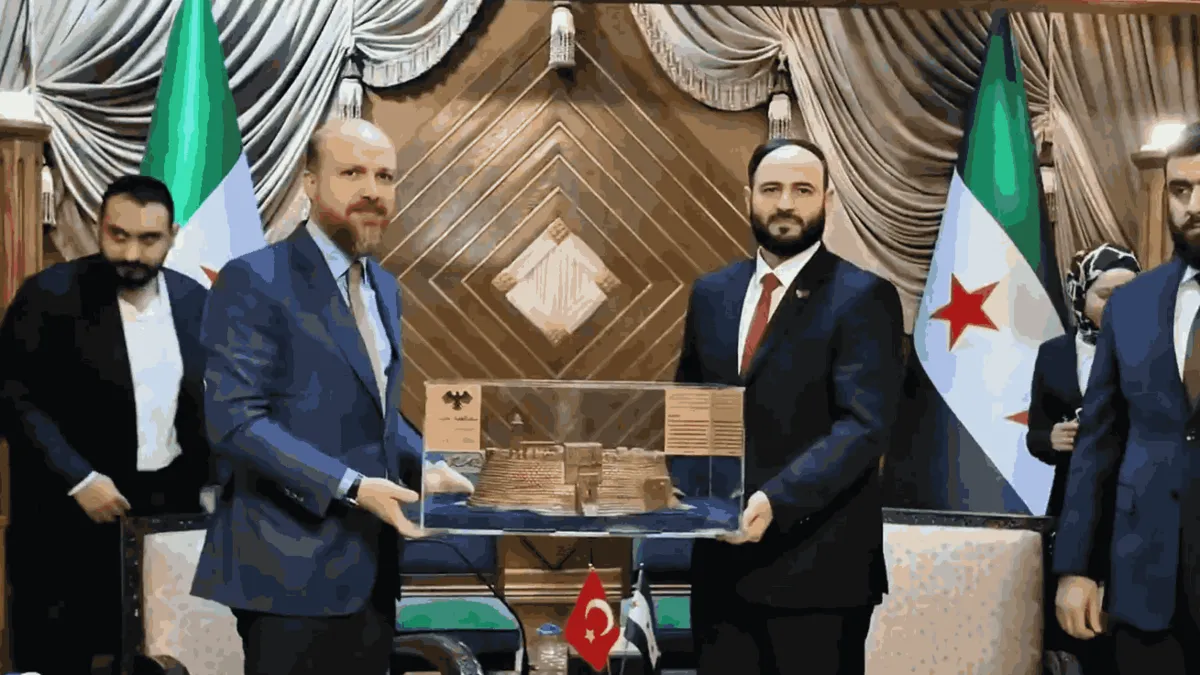 Bilal Erdoğan, Suriye’de ziyaretlerde bulundu! Bilal Erdoğan, Suriye’de ziyaretlerde bulundu!