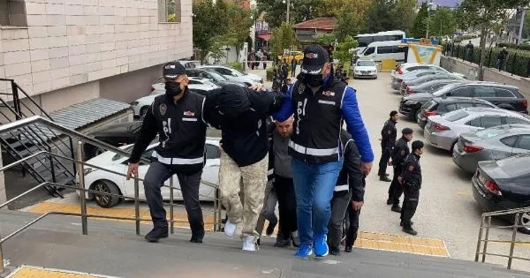 Eskişehir’de kafes operasyonunda 18 tutuklama