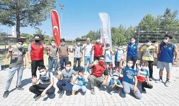 Çiftçi çocukları havuzla buluştu