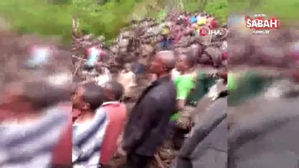 Kongo Demokratik Cumhuriyeti'nde toprak kayması: 19 ölü | Video
