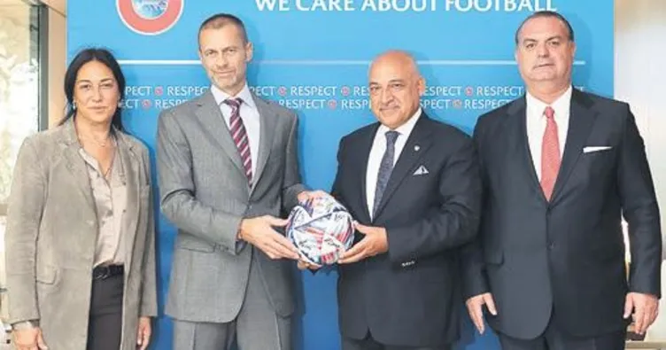 TFF’den Ceferin’e ziyaret