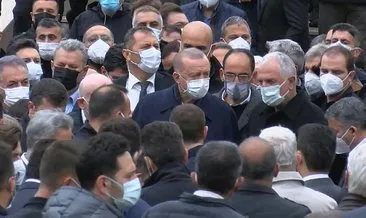 Başkan Erdoğan, Hacı Ahmet Gür’ün cenazesine katıldı