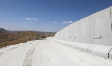 Sınırda duvar çalışmaları hız kazandı