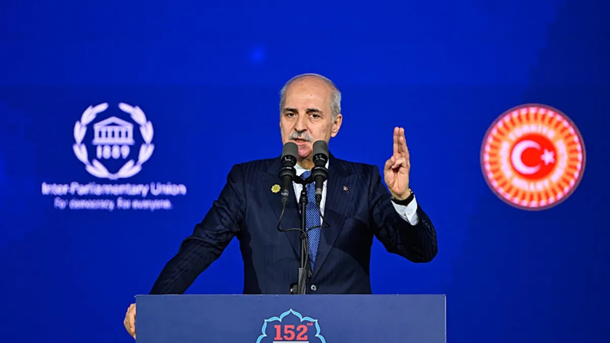 TBMM Başkanı Kurtulmuş: İsrail'in BM üyeliği askıya alınmalıdır