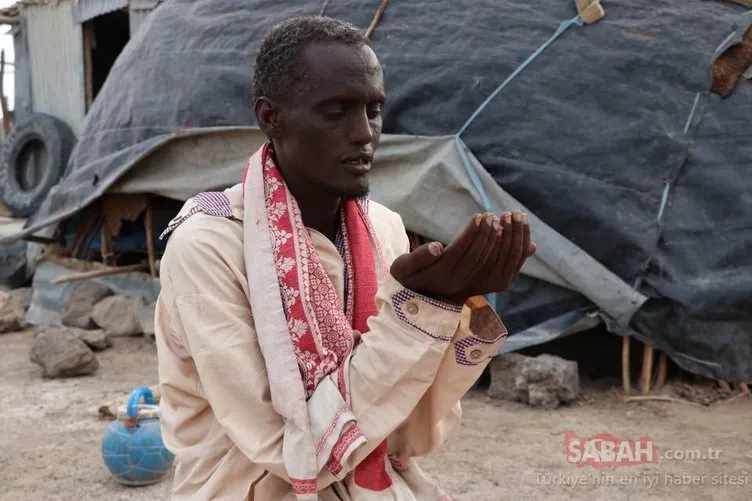 Etiyoyalı Muhammed Utban Ramazan’da yağmur yağması için dua ediyor