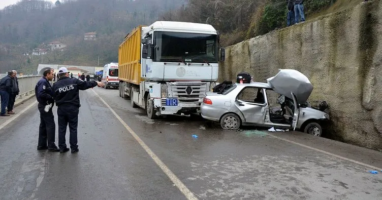 Zonguldak’ta feci kaza: 1 ölü, 2 yaralı