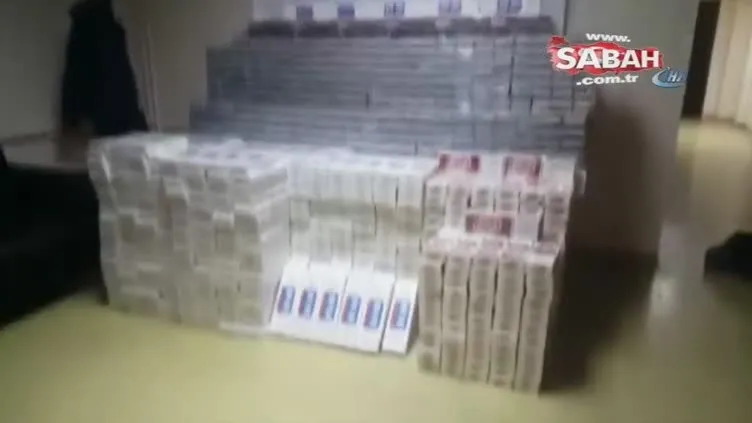Okmeydanı’nda kaçak sigara operasyonu