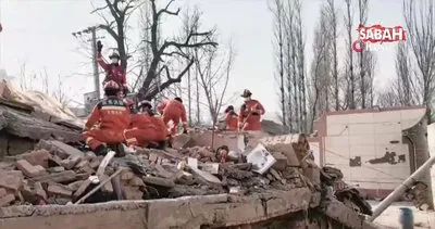 Çin’de 6.2 büyüklüğünde deprem: 118 ölü | Video