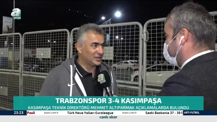Kasımpaşa Teknik Direktörü Mehmet Altıparmak hedefini açıkladı!