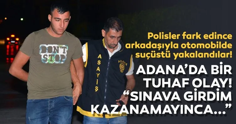 Adana’da sahte bekçi polise yakalandı