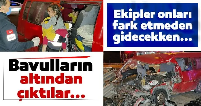 Son Dakika Duzce De Korkunc Kaza Bavullarin Altinda Unutuldular Ekipler Tam Gidecekken Son Dakika Haberler