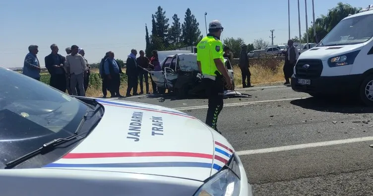Siverek’te trafik kazası: 1 ölü 4 yaralı
