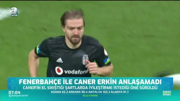 Fenerbahçe ile Caner Erkin anlaşamadı videosunu izle | Son ...