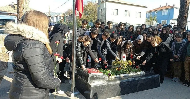 Şehit öğretmenler unutulmadı