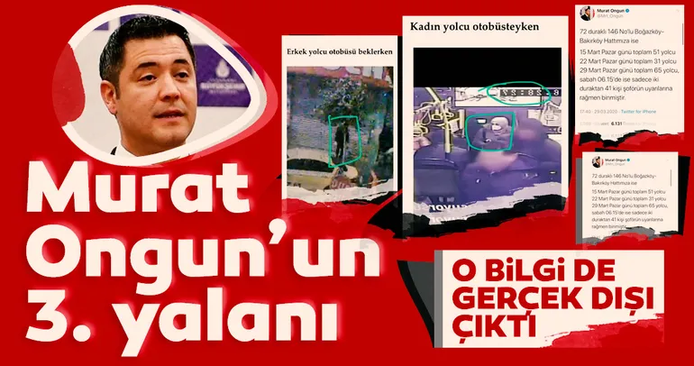 Murat Ongun’un 3. yalanı