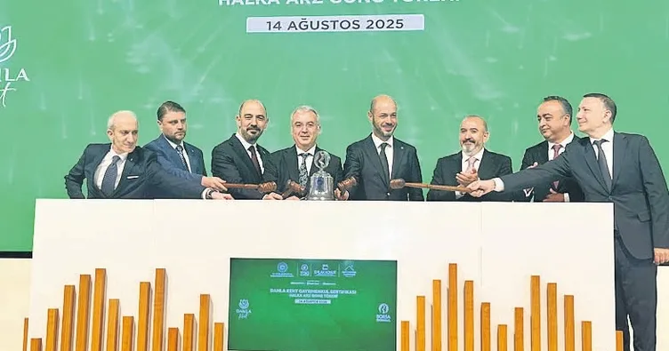 Borsada gong Damla Kent için çaldı