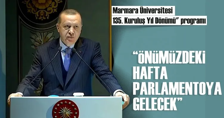 Cumhurbaşkanı Erdoğan: Doktorodan sonra yardımçı doçentlik olmayacak!