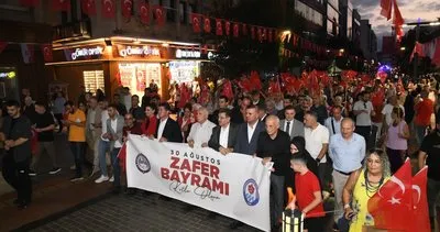 Trabzon'da binler fener alayında buluştu #trabzon