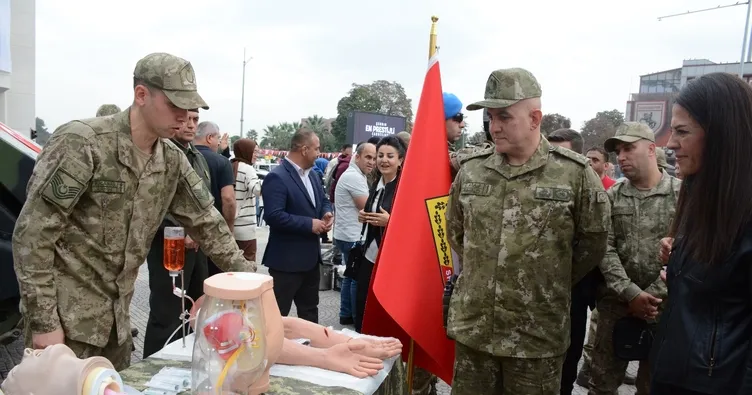 Samsun Cumhuriyet Meydanı’nda 100. yıl etkinlikleri düzenlendi