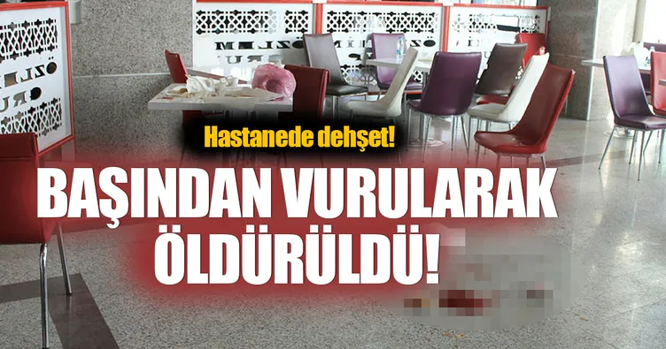 Hastanede dehşet