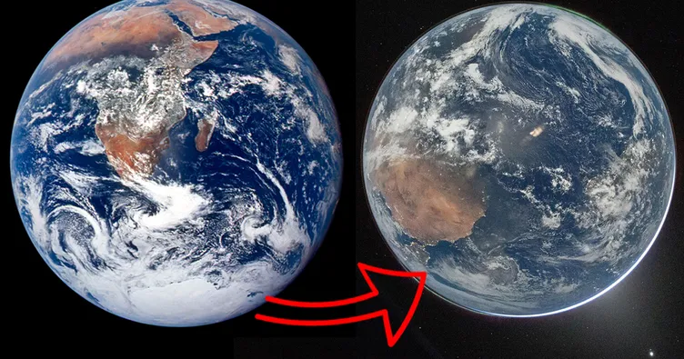 NASA paylaştı: 54 yıl arayla Dünyamız! ’Evimiz harika görünüyor’