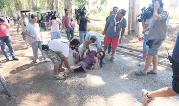 Derya Alabora’nın sette ayağı kırıldı