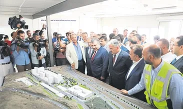 Şehir hastanesine Yıldırım inceleme