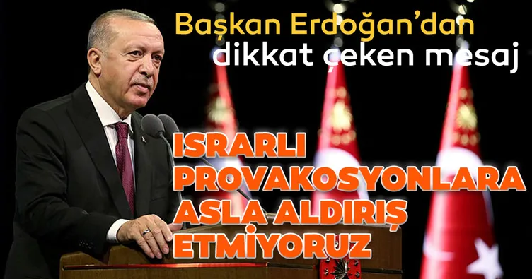 Başkan Erdoğan:  Sorunları diyalog yoluyla bir çözüme kavuşturmak niyetindeyiz