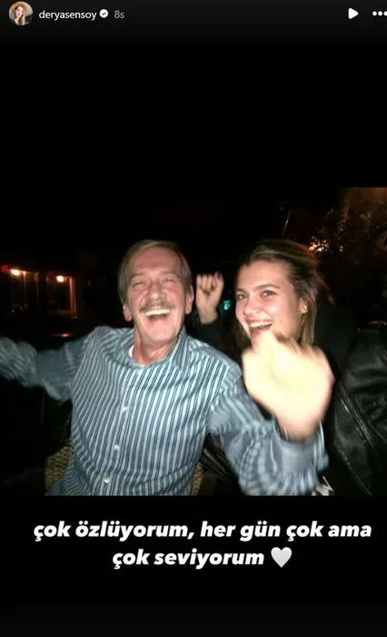 Derya Şensoy babası Ferhan Şensoy’u doğum gününde böyle andı: Çok özlüyorum...