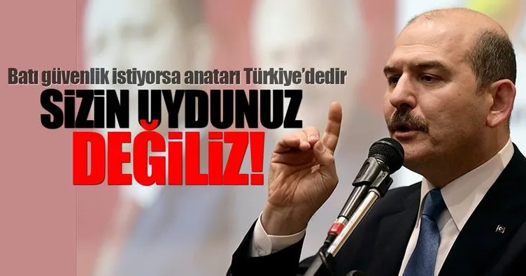 İçişleri Bakanı Soylu: Batı güvenlik istiyorsa anahtar Türkiye’dir