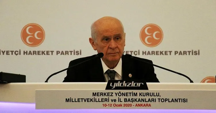 MHP lideri Bahçeli, Kılıçdaroğlu’nu eleştirdi: Çok dertleniyorsa Hafter’in yanına gitsin