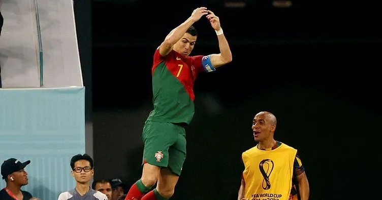 Son dakika: Cristiano Ronaldo Dünya Kupası’nda tarihe geçti! Portekiz, Gana’yı 3 golle mağlup etti…